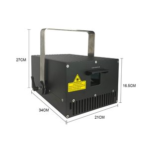 Al Aire Libre cielo profesional IP65 <span class=keywords><strong>15</strong></span> vatios 30kpps animación a todo color iluminación de escenario proyector de luz láser - Product Image 4