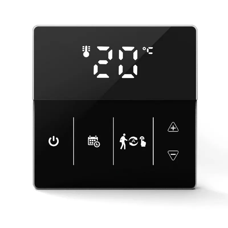 TM011 Voice & Wifi Control Tuya 3A or 16A Smart Thermostat For Floor Heating Gas Boiler FCU Central Air Conditioning