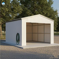 Conteneur préfabriqué de taille personnalisable, maison mobile pour garage, remise à outils, maison préfabriquée multifonctionnelle