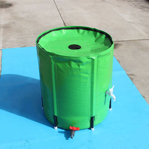 SANIPRO haute qualité Portable PVC pliable collecteur d'eau de pluie réservoir d'eau de stockage pliant grand jardin seau baril de pluie - Product Image 4