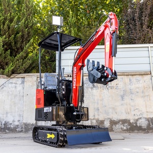 Mini-excavatrice HT10J de 1000 kg certifiée EPA Euro5 CE, la plus pratique et la plus compacte pour les chantiers étroits, vente en promotion - Product Image 1