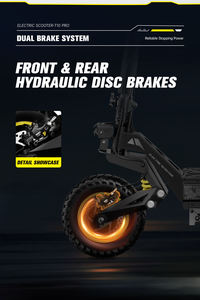 Spedizione Gratuita dagli USA <span class=keywords><strong>e</strong></span> UE, Monopattino Elettrico OOTD T10 <span class=keywords><strong>Pro</strong></span> Veloce per Fuoristrada, Trotinette Electrique per Adulti, Skateboard Elettrico - Product Image 5