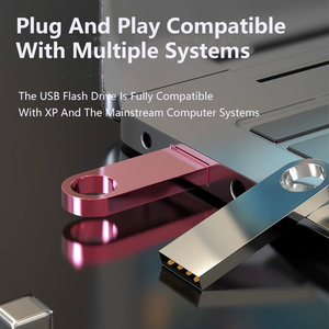 Khuyến mại mini Kim Loại USB Flash Drive 32GB 16GB 128GB sự thật công suất USB Bộ nhớ 3.0 USB Flash Drive - Product Image 3