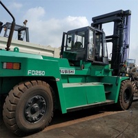 Chariot élévateur d'occasion de 25 tonnes Mitsubishi Fd250 en bon état Prix bas à vendre Fd300