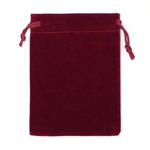 Sac en velours avec cordon de serrage, pochette cadeau, emballage en tissu coloré, mini sacs à bijoux pour l'emballage - Product Image 4