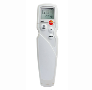 เครื่องวัดอุณหภูมิแบบแท่ง Testo 205 PH รุ่นขายดี สำหรับวัดเนื้อ ชีส แป้ง อาหารกึ่งแข็ง ของเหลวที่มีความหนืดสูง รุ่นใหม่ - Product Image 4