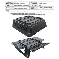 Galvanized Steel/Aluminum Folding Truck Bed Topper & Canopy with Key Lock for RAM 2500 6.4ft/8ft (1-Year Warranty)