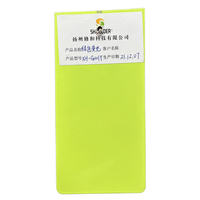 Revêtement en poudre électrostatique écologique de couleur vert fluorescent, orange réfléchissant, rose néon, couleurs personnalisées