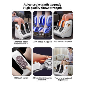 Shiatsu Electric Roller Bein Waden massage gerät Fuß SPA mit negativer Ionen Luft reinigung Vibration Luft kompression heizung - Product Image 2