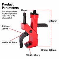 Démonte-pneus manuel portable avec fonction de brisage de la gaine pour la réparation et le remplacement de pneus 11 kg