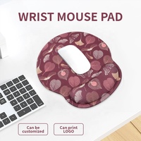 Tapis de souris de jeu à quatre côtés en mousse à mémoire de forme PORON avec repose-poignet et base antidérapante pour le bureau et la maison