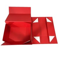 Boîte pliante personnalisée avec logo imprimé, boîte magnétique pliable pour l'e-commerce, emballage de vêtements et de cadeaux