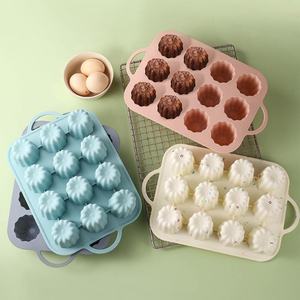 Hot Sale Cupcake Mousse Jelly Pudding Cake Mold 12 Cavity Silicone <b>Small</b> Cake Mold BPA Free Muffin <b>Pan</b> - Product Image 5