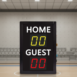 2026 Nuevo CHEETIE CP156 al por mayor, marcador digital LED RGB vertical con batería o enchufable, tarjeta <span class=keywords><strong>de</strong></span> puntuación y marcador <span class=keywords><strong>de</strong></span> portero - Product Image 1