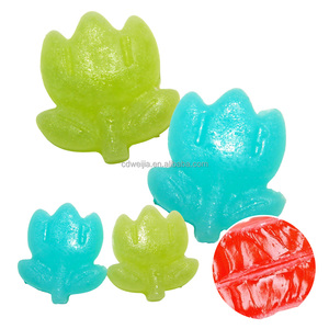 Dulces de Goma con Forma de Ramo de Girasoles, Azúcar Ámbar, Dieta Vegetariana, Bocadillo Tradicional Japonés Único, Bolsa de 100g - Product Image 1