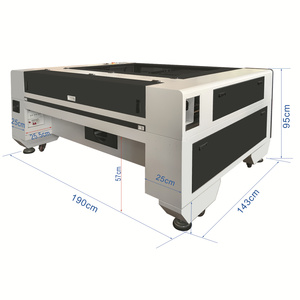 1390 1412 100W / 150W/300W Lazer Khắc Máy cắt Laser máy 2513 1530 500W - Product Image 1