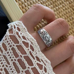 Unisex Jujutsk Kaisen Black Dead Eye <span class=keywords><strong>Cosplay</strong></span> anillo Ryomen <span class=keywords><strong>Sukuna</strong></span> aleación Prop para bodas compromisos fiestas estilo de moda - Product Image 2