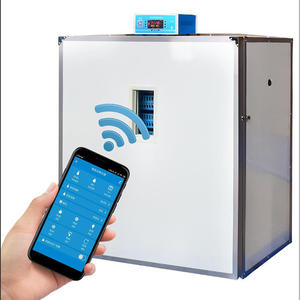 स्टेनलेस स्टील शेल दूर से नियंत्रित तापमान और आर्द्रता प्रदर्शित करता है, 1000 अंडे के लिए स्वचालित बड़े अंडे के इनक्यूबेटर thd1000 - Product Image 5