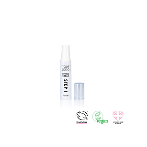 Global Beauty Products Vegan Keratin Kalentin Lash Lift Kit Crème Liftante-Étape 1 (11%) 10Ml Pompe Airless - Product Image 1