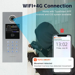 <span class=keywords><strong>IP</strong></span>-видеодомофон домофон для многоквартирных домов 7-дюймовый цветной дверной телефон с ночным видением для семей - Product Image 3