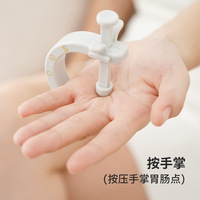 Appareil de réflexologie et d'acupression Meviber T-1060 Hegu pour le soulagement des douleurs corporelles et des mains avec clip de fixation