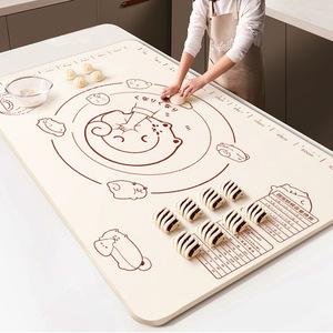 2025 nouvelle tendance tapis de cuisson en Silicone résistant à la chaleur tapis de gril de barbecue personnalisé tapis pâteux antiadhésif - Product Image 3