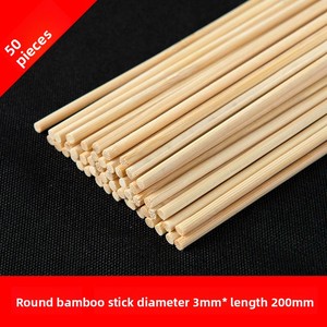 Material para Modelismo Artesanal, Palitos <span class=keywords><strong>de</strong></span> Madera y Bambú Pequeños, Tiras <span class=keywords><strong>de</strong></span> Madera Finas - Product Image 6