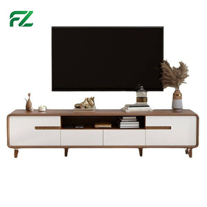 Mobile TV Moderno Minimalista Personalizzabile, Ignifugo e Resistente all'Umidità, con Funzione di Stoccaggio in Alluminio per Soggiorno - Product Image 1