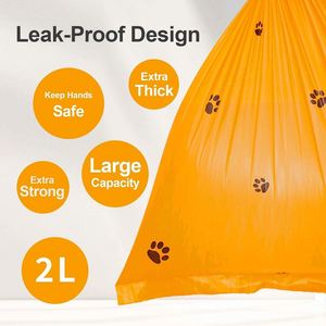<b>Compostable</b> Dog Poop <b>Bags</b> 2022 Best Sellers 100% Biodegradable Garbege Waste Poop <b>Bags</b> for Pet - Product Image 6