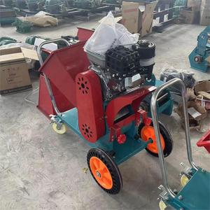 Di chuyển 7.5HP động cơ xăng gỗ chipper Shredder cho cây chi nhánh và lá với chuyên nghiệp Orchard rơm <span class=keywords><strong>Crusher</strong></span> - Product Image 6