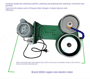 8inch + 6inch lapidary Máy đánh bóng đồ trang sức đá quý faceting máy công cụ faceting Máy lapidary - Product Image 2