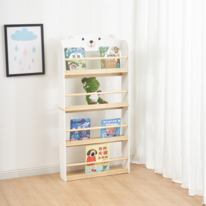 Libreria in Legno <span class=keywords><strong>per</strong></span> Bambini Toffy & Friends, Scaffale <span class=keywords><strong>per</strong></span> Riviste, Colore Unico - Product Image 1