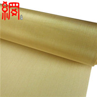Malla de alambre tejida de latón de 80x80, 100x100, 120x120 mallas para blindaje EMI/RFI y hilado de fibra