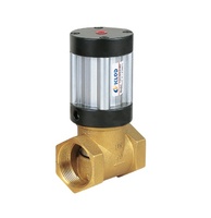 Q22HD Vanne de commande d'air pneumatique à solénoïde à piston en laiton à simple effet Vannes pneumatiques à deux positions bidirectionnelles