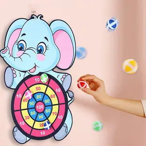 Montessori Dart Board Target Sports Game Toys For Children 4 To 6 Years Old Outdoor Toy Child Indoor Girls Sticky Ball Boys