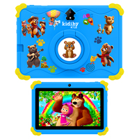 Tablet PC Android 10 de 7 Pulgadas, Personalizada OEM, Económica, MTK, 4GB+32GB, WiFi 5G, para Niños de 3 a 12 Años