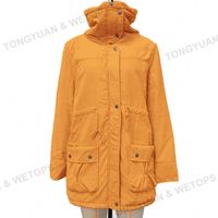 Fabrication de vêtements Vêtements d'extérieur d'hiver Manteaux parka rembourrés en coton Vestes Veste ouatée taille moyenne-longue Manteau épais pour femmes
