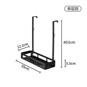 Modern Design Foldable Black <strong>Shower</strong> Rack Space-Saving Bathroom <strong>Storage</strong> Organizer Hooks Basket for Corner Mounted <strong>Shower</strong>/Bathtub - Product Image 2