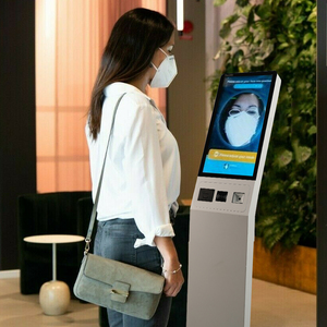 21.5 Inch Ordering Kiosk Self Service Touch Screen Bill Payment Kiosk With Thermal Printer Scanner Qr Code - Product Image 4