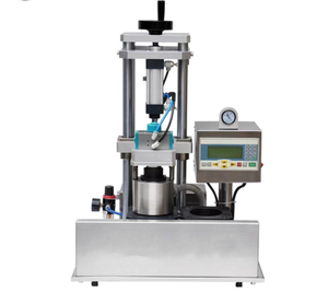 Halbautomatische Vakuum-Verschließmaschine, Doppelstationen-Glasverschließer für Soßen, Eingelegtes und Honig, Pneumatische Drehverschluss-Ausrüstung - Product Image 1