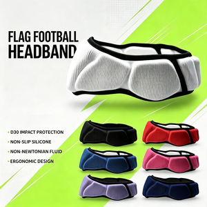 Caschetto Protettivo Personalizzato D3O Non-Newtoniano per Flag Football, Assorbimento Urti, Anti-Collisione, per Portieri di Calcio e Rugby - Product Image 1