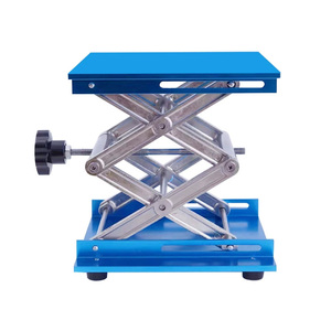 Plataforma elevadora manual de laboratorio en miniatura, elevador de tijera de acero inoxidable para ajuste de altura de instrumentos - Product Image 5