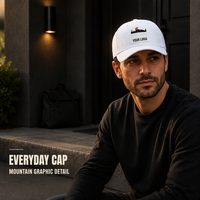 Casquette de baseball sportive respirante à 6/5 panneaux en polyester/coton avec impression numérique, ajustement réglable et style urbain
