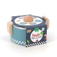 Casserole de cuisine en bois pour enfants, jouet d'imitation pour l'apprentissage précoce, meilleur prix KC3065