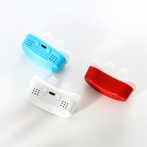 Tapón Nasal Anti Ronquidos de Velocidad Variable, Azul, Blanco, Rojo, Silicona de Grado Alimenticio, para Aliviar la Apnea del Sueño - Product Image 5
