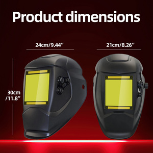 Anti-Blue <b>Light</b> Big View100x93MM Eara 4 Arc <b>Sensor</b> DIN5-DIN13 Solar Auto Darkening TIG MIG MMA Welding /helmet/welder Cap - Product Image 3