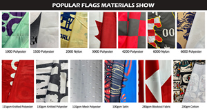 Drapeaux d'équipe personnalisés imprimés, drapeau suspendu d'extérieur, drapeau 3x5 personnalisé - Product Image 5