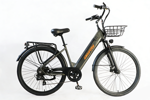 <span class=keywords><strong>Vélo</strong></span> Électrique Urbain pour Femme en Alliage, 36V 250W, Suspension Avant, <span class=keywords><strong>Vélo</strong></span> de Loisirs Électrique pour la Ville - Vente en Gros à Prix Abordable - Product Image 3