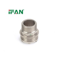 IFAN Prix usine Inserts en acier inoxydable à filetage mâle-femelle, accessoires de plomberie, Inserts SS pour raccords de tuyaux PPR