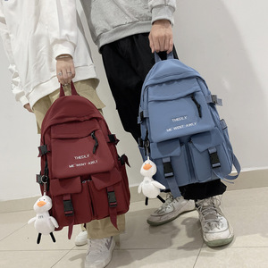 Student <b>Backpack</b> 18 In Multiple Pockets Unisex <b>School</b> Education Letter Pattern Summer 2023 - Product Image 4